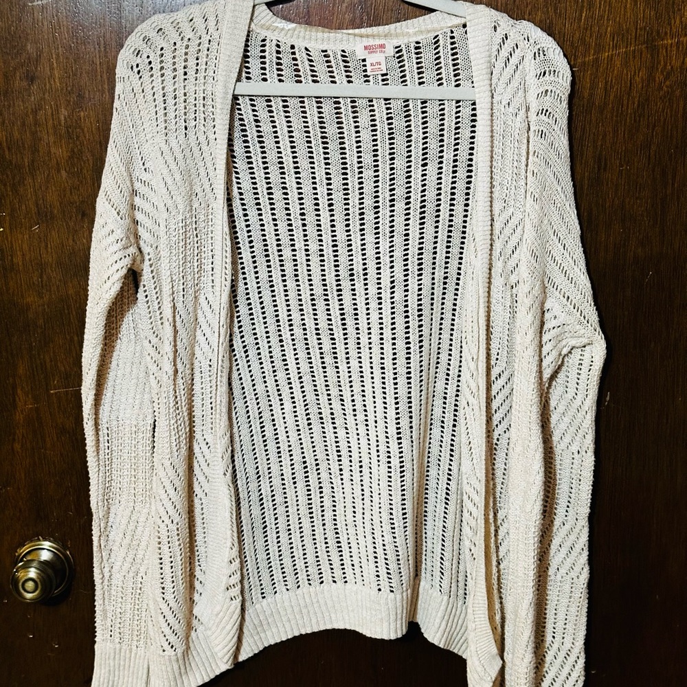 Lightweight Open-Knit Cardigan